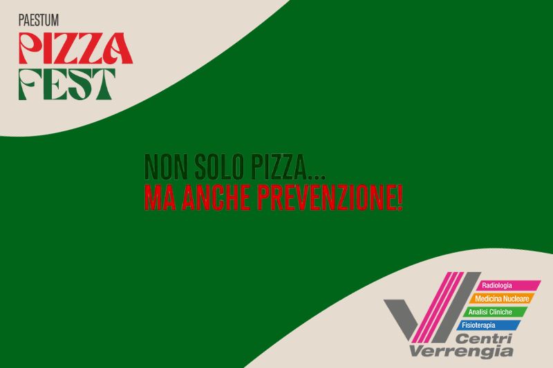 “Salute e benessere, da domani al Paestum Pizza Fest consigli utili di prevenzione con i Centri Verrengia 