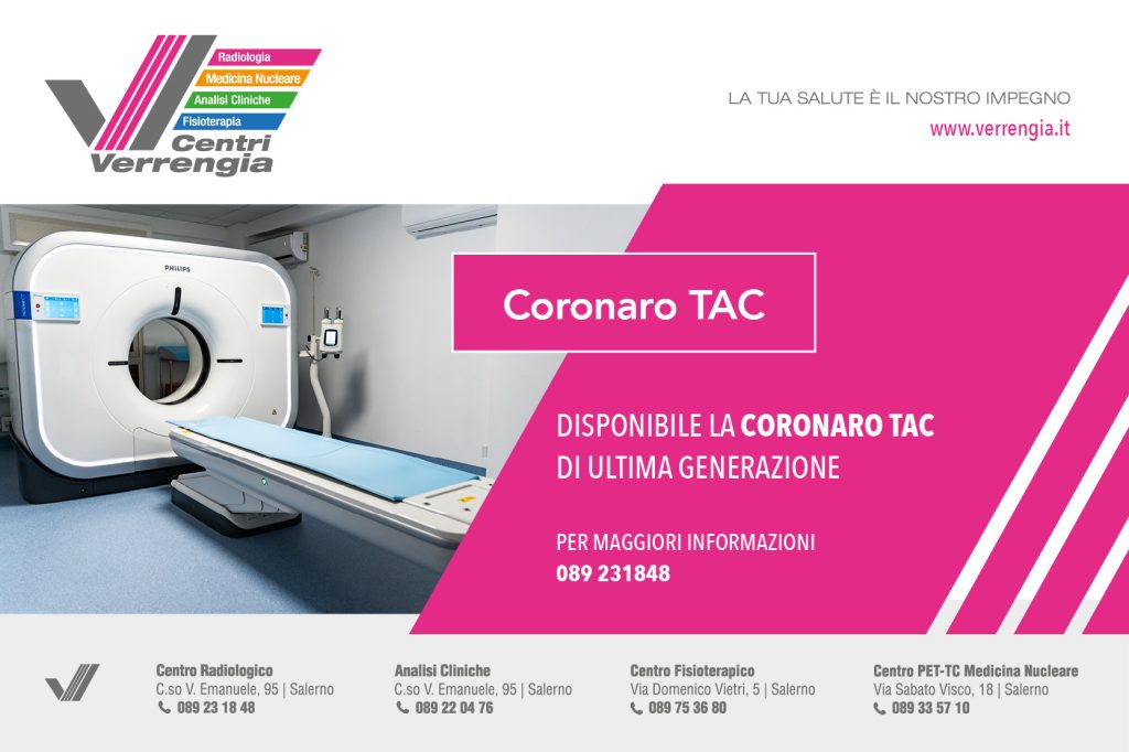 Centri Verrengia, arriva la Coronaro TAC di ultima generazione